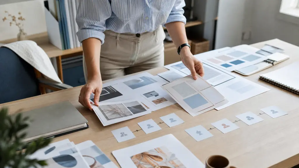 Responsable de contenu disposant des maquettes d'un article de blog, d'une fiche produit et d'une newsletter