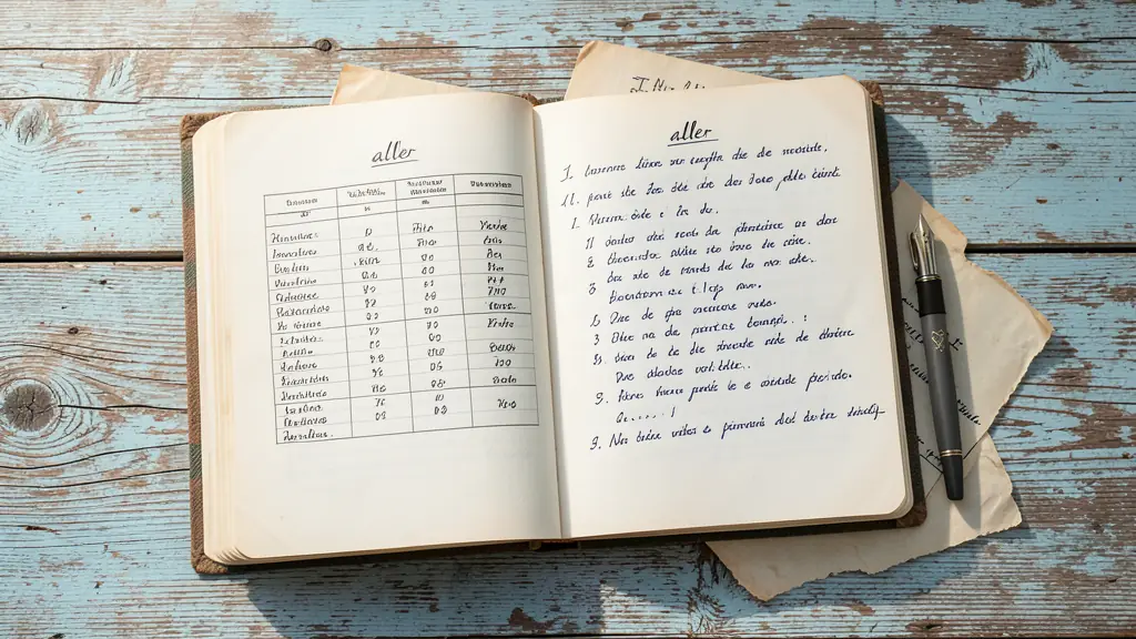 Aller conjugaison : tous les temps sans se tromper