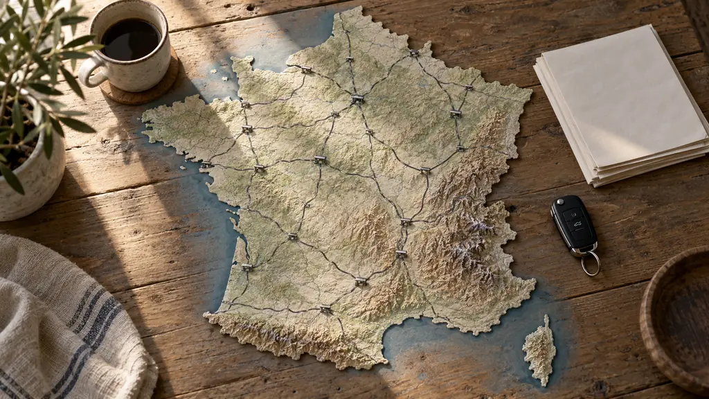 Carte de France des autoroutes : préparer son trajet