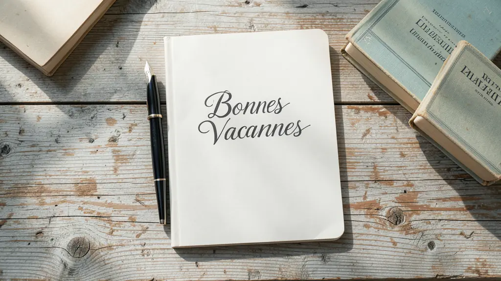 Orthographe de « bonnes vacances » : comment accorder et formuler sans erreur